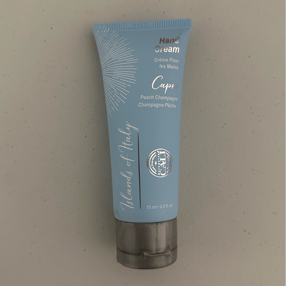 Islands of Italy Capri Peach Champagne Hand/Cuticle Cream